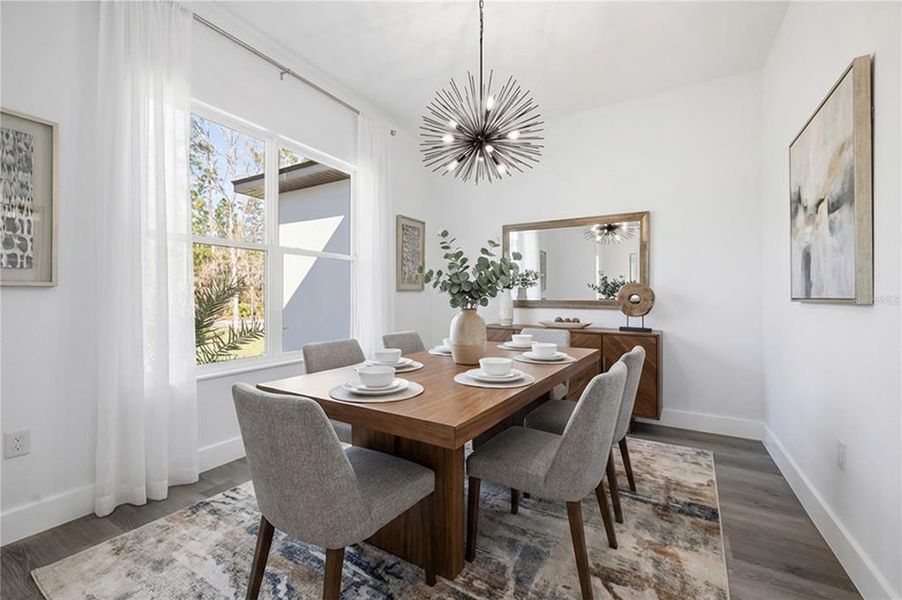 Furnished interior view inside a new home in , Wildwood (Image 6).