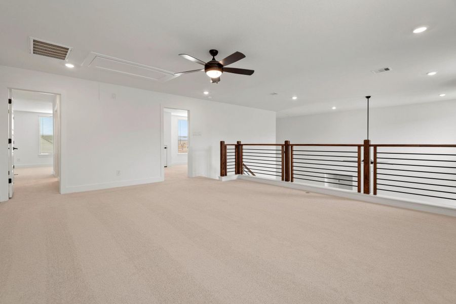 Spacious, unfurnished interior of a new home in Magnolia Woods - 70', Magnolia (Image 31).