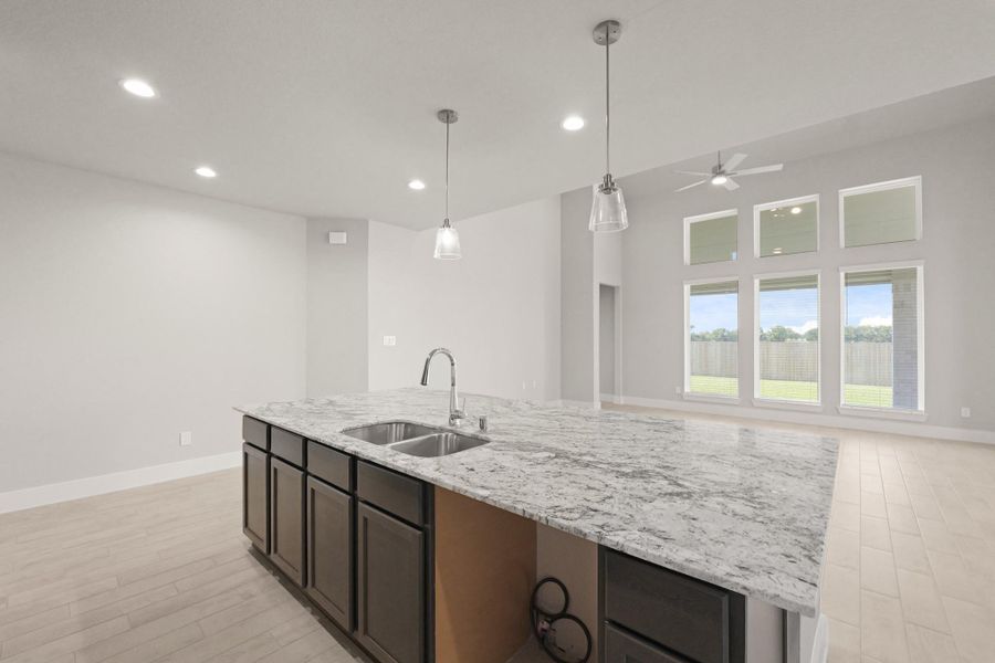 Furnished interior view inside a new home in Briarwood Crossing, Rosenberg (Image 3).