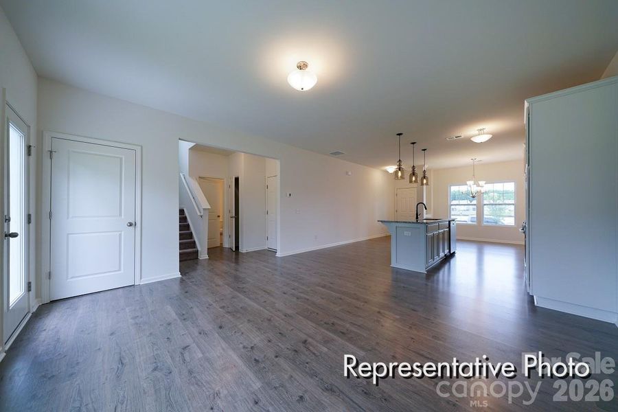 Spacious, unfurnished interior of a new home in Morgan Hills, Albemarle (Image 16).