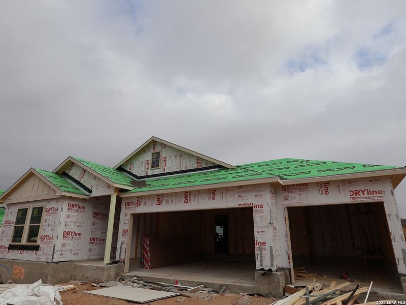 In-progress construction of a new home in Hickory Ridge, Elmendorf, TX (Image 28). In-progress construction of a new home in Hickory Ridge, Elmendorf, TX (Image 28).