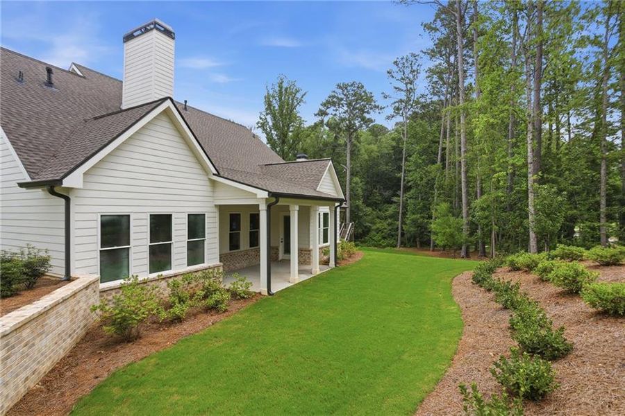 Exterior details and patio area of a home in , Powder Springs (Image 23).