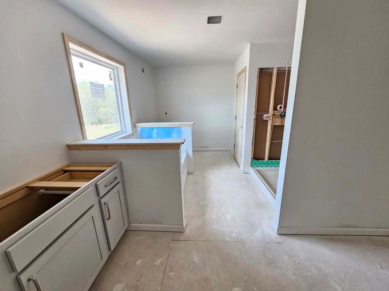 Primary Bathroom Construction Progress Primary Bathroom Construction Progress