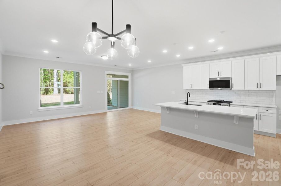 Spacious, unfurnished interior of a new home in Blythe Mill Townhomes, Waxhaw (Image 44). Spacious, unfurnished interior of a new home in Blythe Mill Townhomes, Waxhaw (Image 44).
