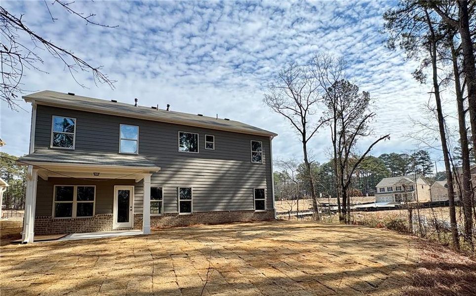 Exterior details and patio area of a home in , Grayson (Image 3).
