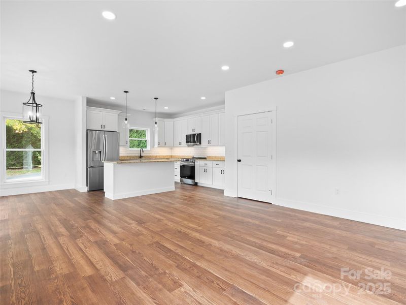 Spacious, unfurnished interior of a new home in , Waynesville (Image 23).