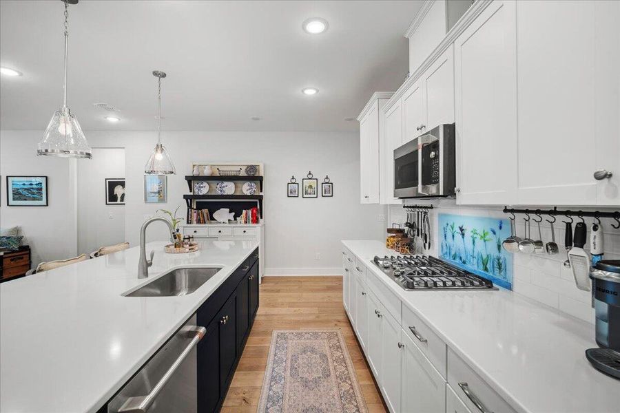 Furnished interior view inside a new home in K. Hovnanian's® Four Seasons at Lakes of Cane Bay, Summerville (Image 14).