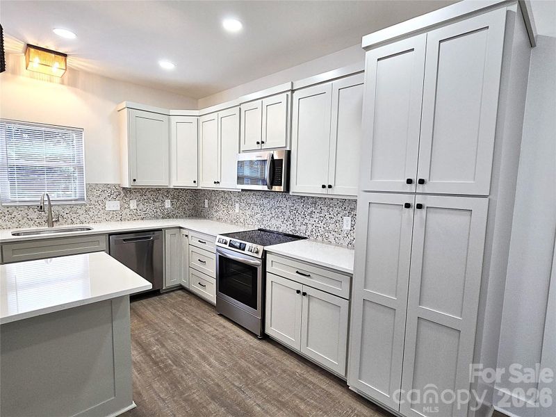 Furnished interior view inside a new home in , Hickory (Image 9).