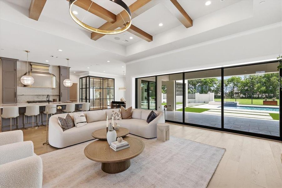 Furnished interior view inside a new home in , Bartonville (Image 5).