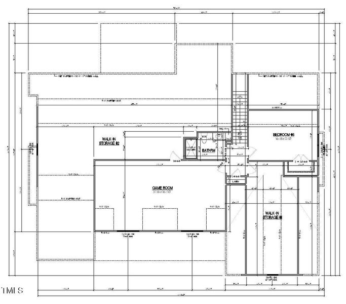 2nd Floor Plan Lot 271 CR Spec