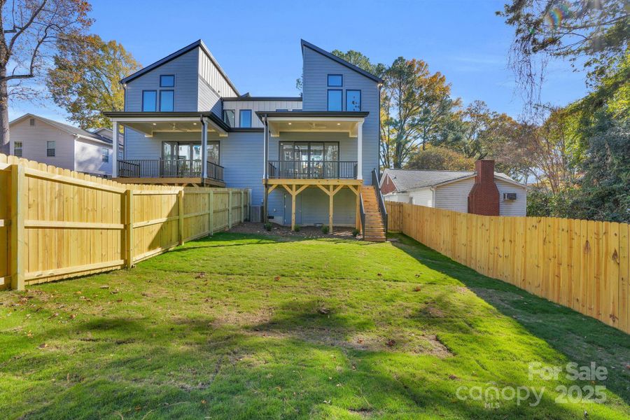 Exterior details and patio area of a home in , Charlotte (Image 25).