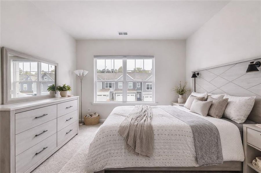 Furnished interior view inside a new home in , Sugar Hill (Image 18).