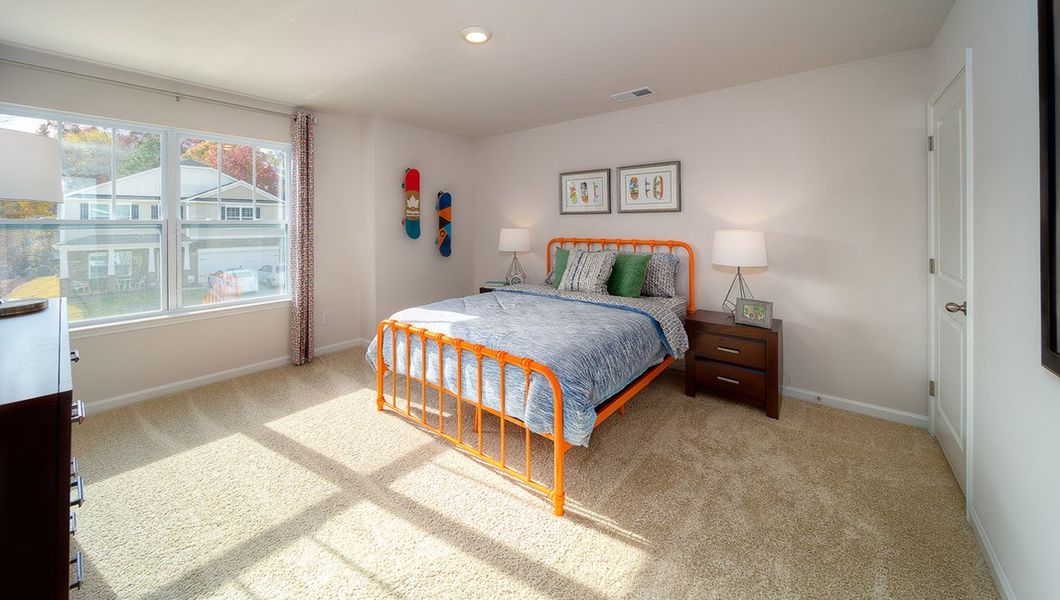 Furnished interior view inside a new home in Valleywood Farms, Waynesville (Image 23).
