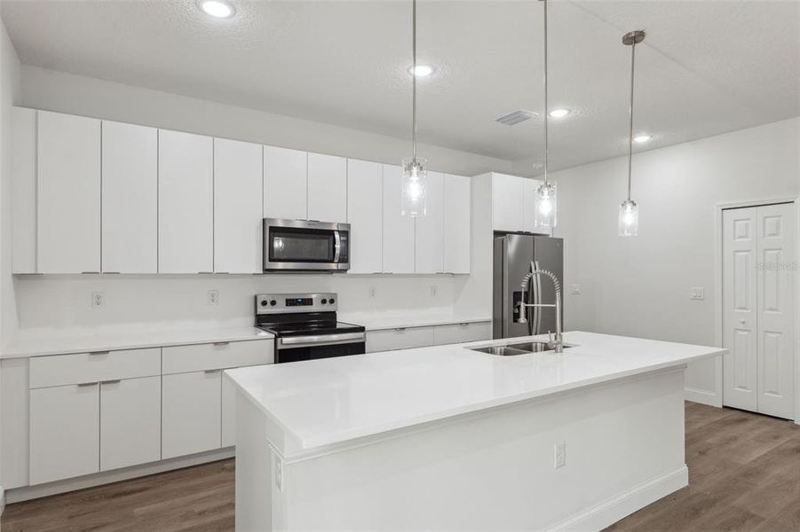 Furnished interior view inside a new home in , Citrus Springs (Image 11).