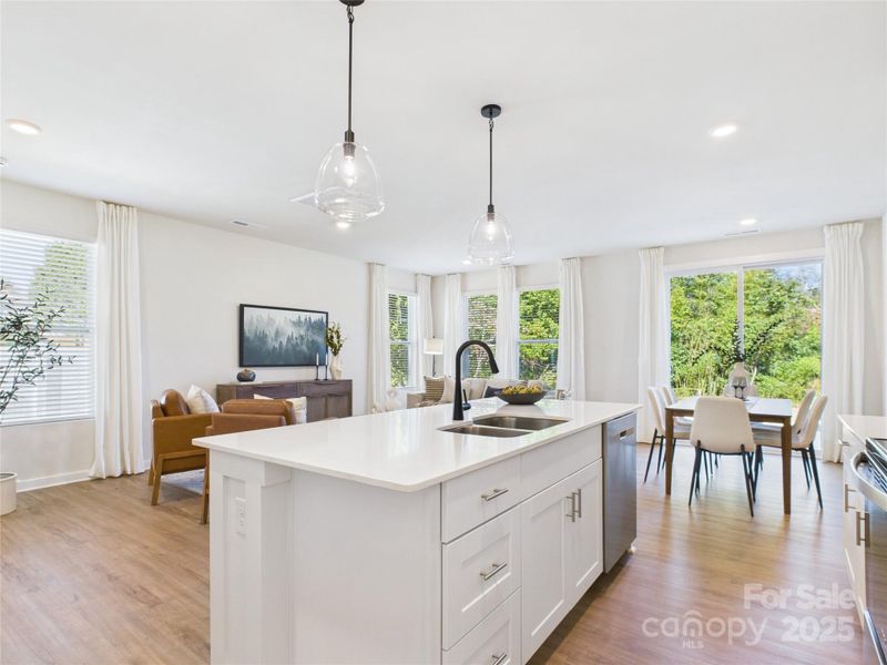 Furnished interior view inside a new home in , Kings Mountain (Image 30).
