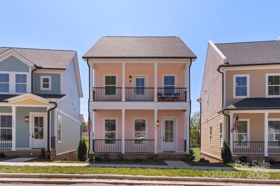 Front exterior of a new home in , Kannapolis, NC, highlighting curb appeal (Image 24).