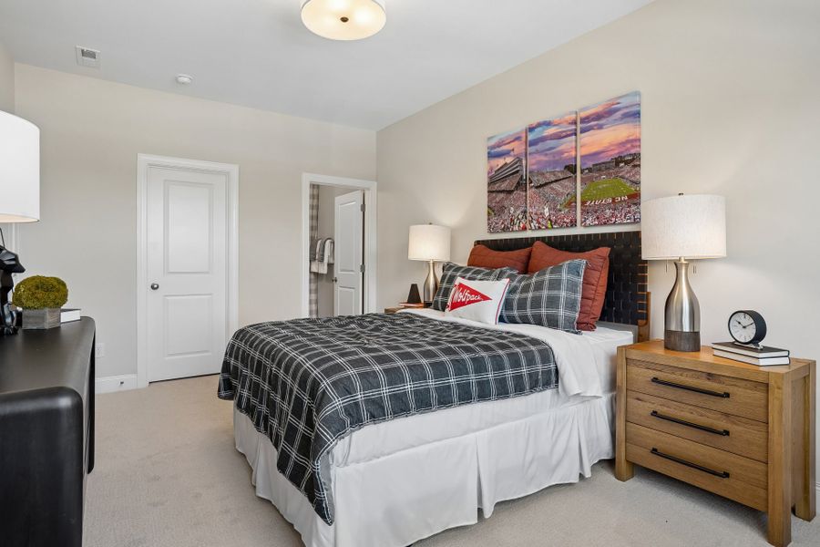 Representative furnished interior of a home built from the Wylie by Caruso Homes in Blue Run, Raleigh (Image 32). Representative furnished interior of a home built from the Wylie by Caruso Homes in Blue Run, Raleigh (Image 32).