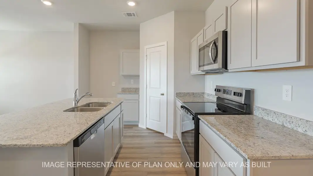 Furnished interior view inside a new home in Liberty Village, Brenham (Image 5).