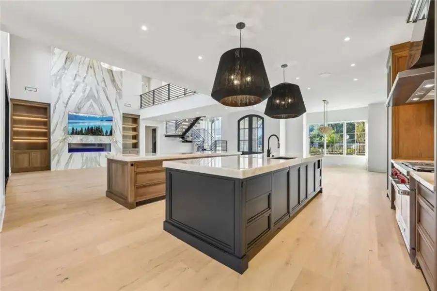 Furnished interior view inside a new home in , Alpharetta (Image 17).