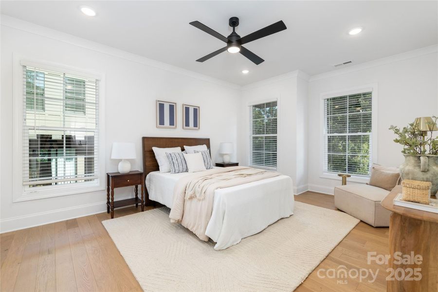 Furnished interior view inside a new home in , Charlotte (Image 14).