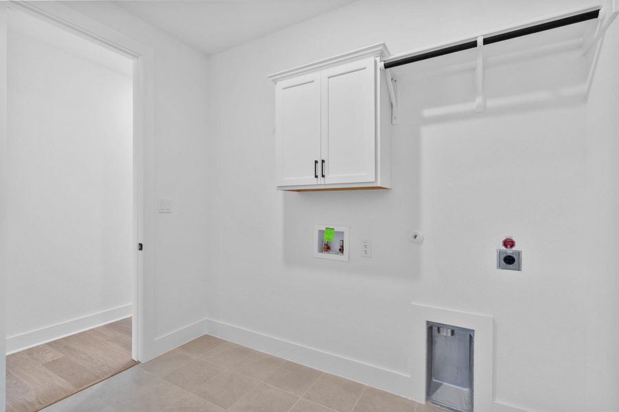 Utility Room with storage