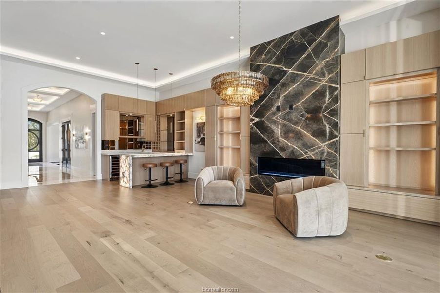 Furnished interior view inside a new home in , Bryan (Image 5).