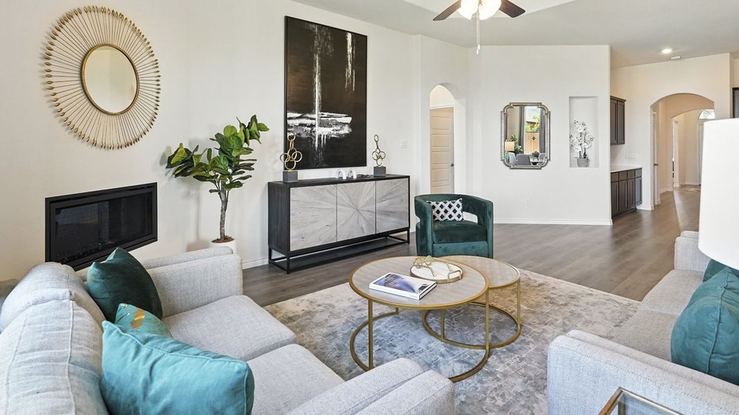 Representative furnished interior of a home built from the Avery by D.R. Horton in Madera, Royse City (Image 45). Representative furnished interior of a home built from the Avery by D.R. Horton in Madera, Royse City (Image 45).