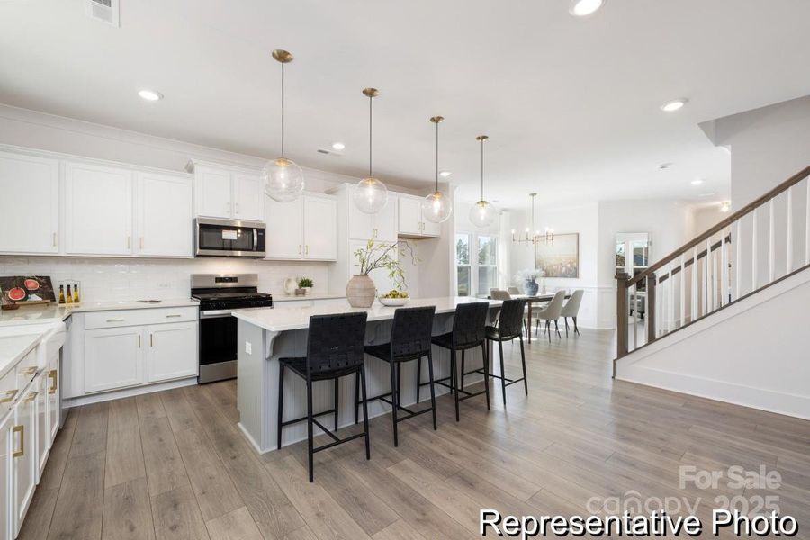 Furnished interior view inside a new home in Morrow Brook, Albemarle (Image 3). Furnished interior view inside a new home in Morrow Brook, Albemarle (Image 3).