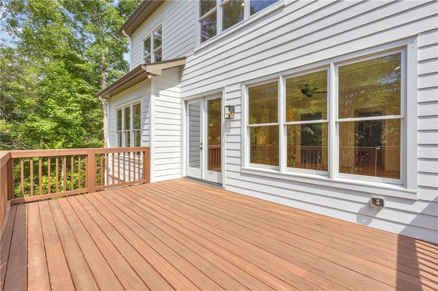 Exterior details and patio area of a home in , Monroe (Image 28). Exterior details and patio area of a home in , Monroe (Image 28).