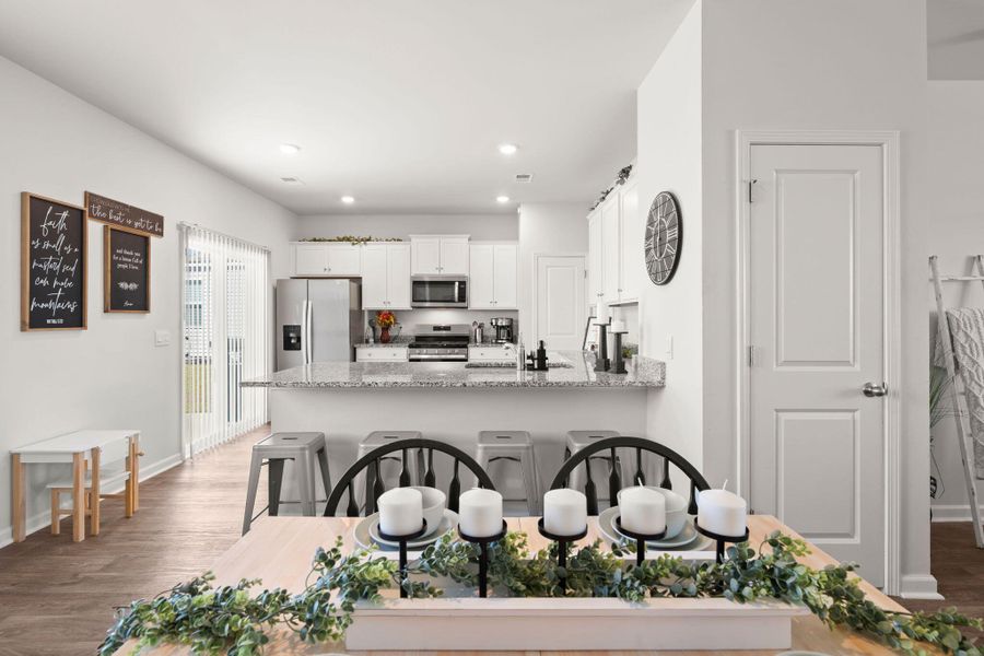 Furnished interior view inside a new home in , Summerville (Image 19).
