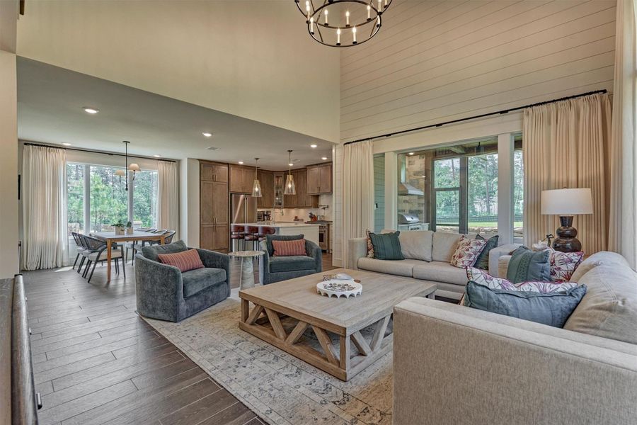 Furnished interior view inside a new home in , Montgomery (Image 28).