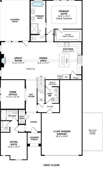 The Tuscaloosa floor plan by K. Hovnanian Homes. 1st Floor Shown. *Prices, plans, dimensions, features, specifications, materials, and availability of homes or communities are subject to change without notice or obligation. The Tuscaloosa floor plan by K. Hovnanian Homes. 1st Floor Shown. *Prices, plans, dimensions, features, specifications, materials, and availability of homes or communities are subject to change without notice or obligation.