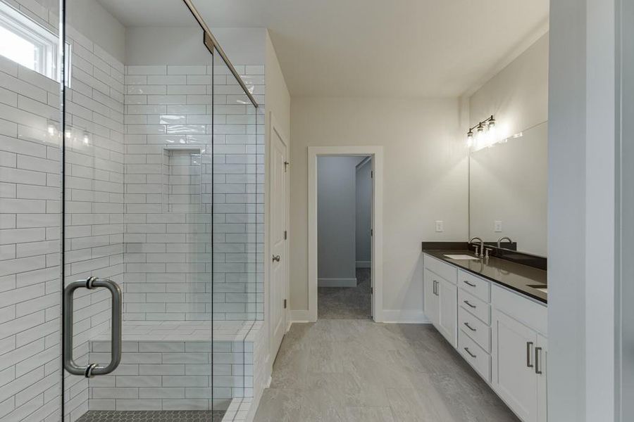 Furnished interior view inside a new home in , Buford (Image 8).