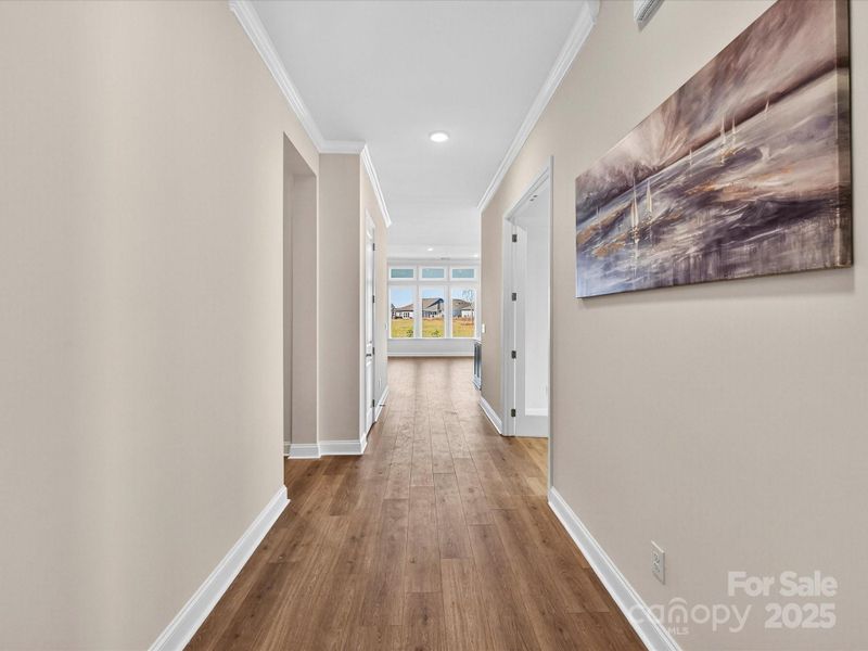 Spacious, unfurnished interior of a new home in Encore at Streamside - Tradition Series, Waxhaw (Image 23).