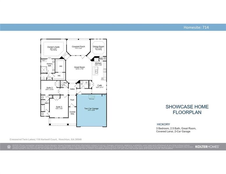 2D floor plan layout of this home in Cresswind Georgia at Twin Lakes, Hoschton, GA (Image 2). 2D floor plan layout of this home in Cresswind Georgia at Twin Lakes, Hoschton, GA (Image 2).