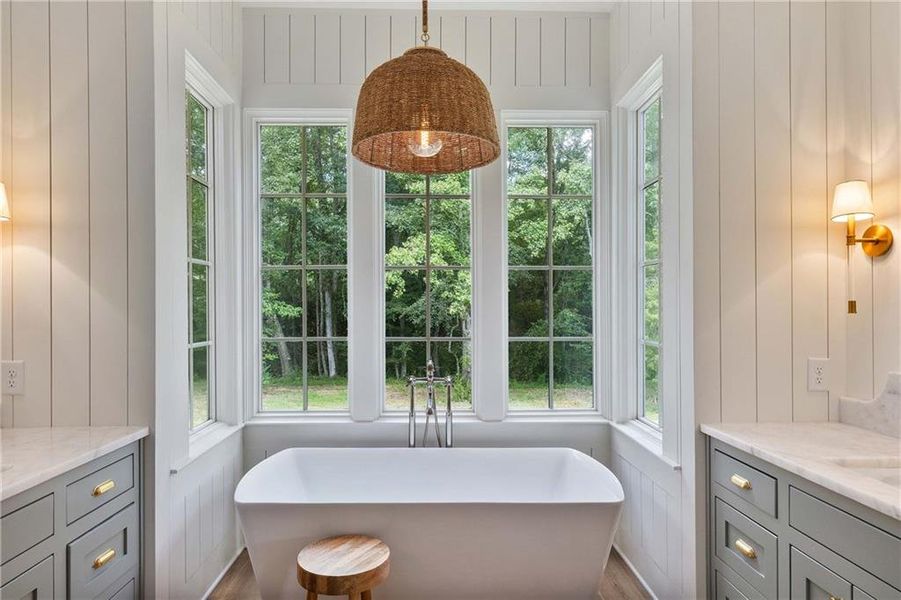 Furnished interior view inside a new home in , Chattahoochee Hills (Image 26).