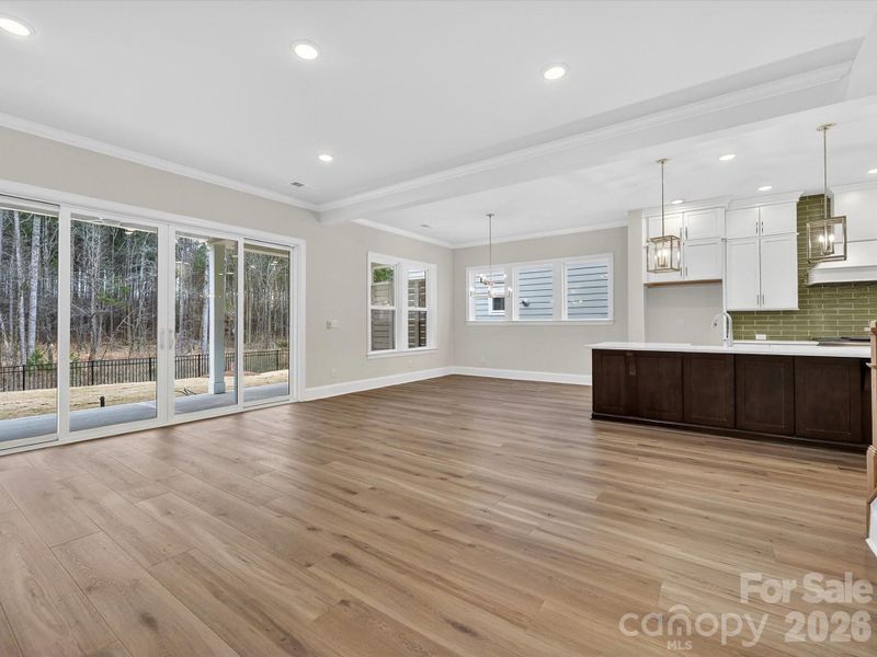 Spacious, unfurnished interior of a new home in North Creek Village, Huntersville (Image 20).
