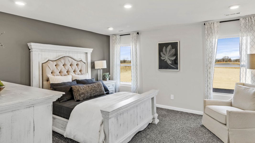 Furnished interior view inside a new home in Bailey Park, Fayetteville (Image 22).