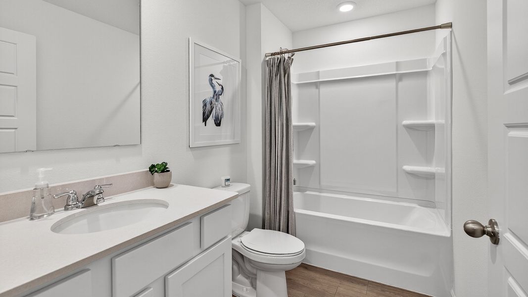 Representative furnished interior of a home built from the CALI by D.R. Horton in Sawmill Branch Express, Palm Coast (Image 30).