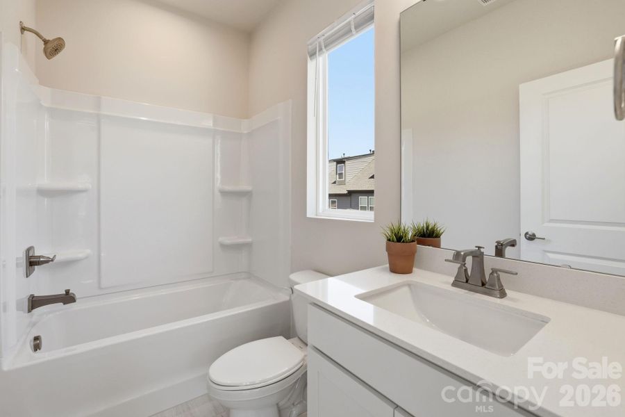 Furnished interior view inside a new home in , Charlotte (Image 8).