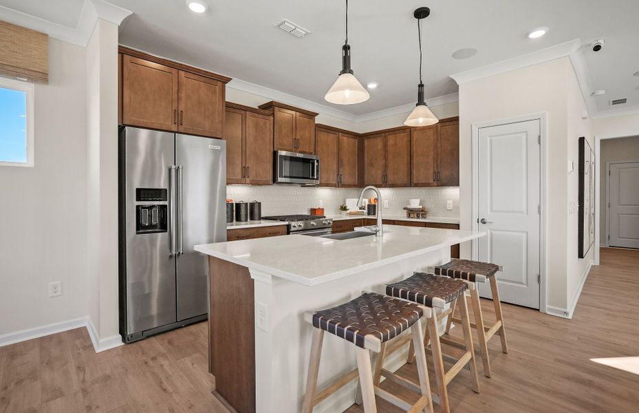 Furnished interior view inside a new home in Riverstone, Monroe (Image 33).