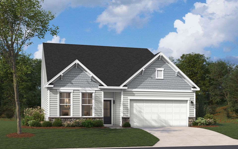 Representative exterior photo of a completed home built from the The Jefferson by Stanley Martin Homes in Green Tree Place, Anderson, SC (Image 56).