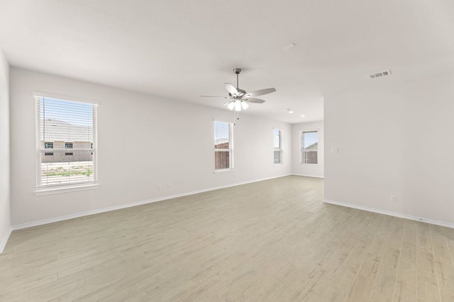 Front exterior of a new home in Northspur, Terrell, TX, highlighting curb appeal (Image 16). Front exterior of a new home in Northspur, Terrell, TX, highlighting curb appeal (Image 16).