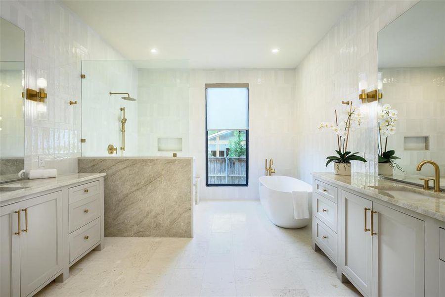 Furnished interior view inside a new home in , Dallas (Image 11). Furnished interior view inside a new home in , Dallas (Image 11).