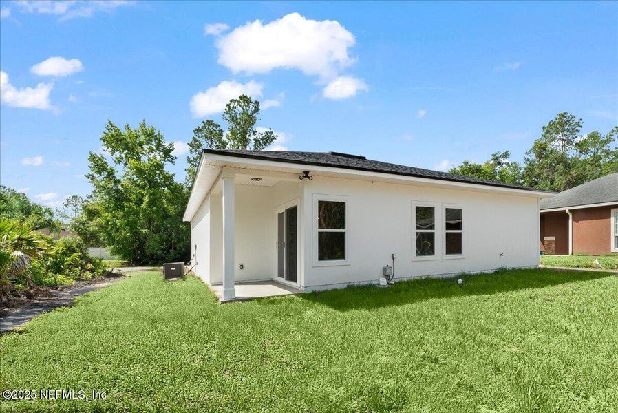 Exterior details and patio area of a home in , East Palatka (Image 3). Exterior details and patio area of a home in , East Palatka (Image 3).