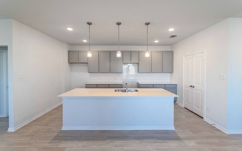 Furnished interior view inside a new home in Swenson Heights, Seguin (Image 4).