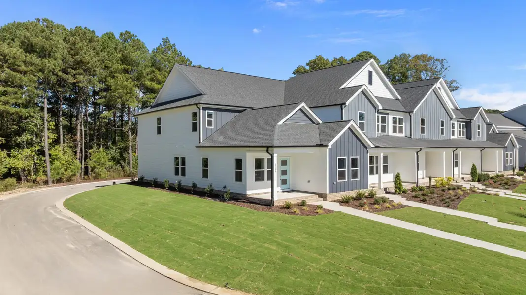 Representative exterior photo of a completed home built from the I Got Chills by Garman Homes in Allen Park, Raleigh, NC (Image 20). Representative exterior photo of a completed home built from the I Got Chills by Garman Homes in Allen Park, Raleigh, NC (Image 20).