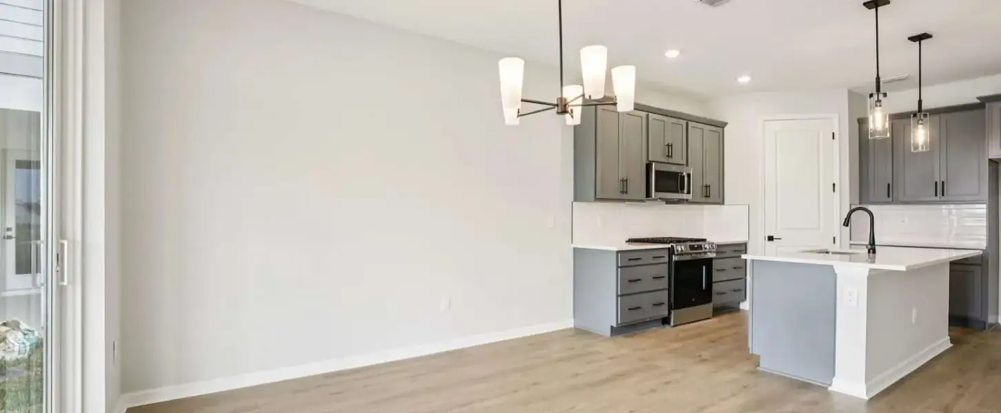 Dining space located off the kitchen - Representative images and renderings are for illustrative purposes. Actual structural options and design finishes of home may vary.