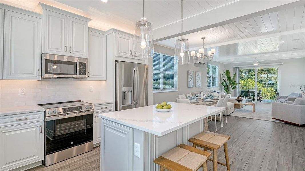 Furnished interior view inside a new home in , Cortez (Image 10).