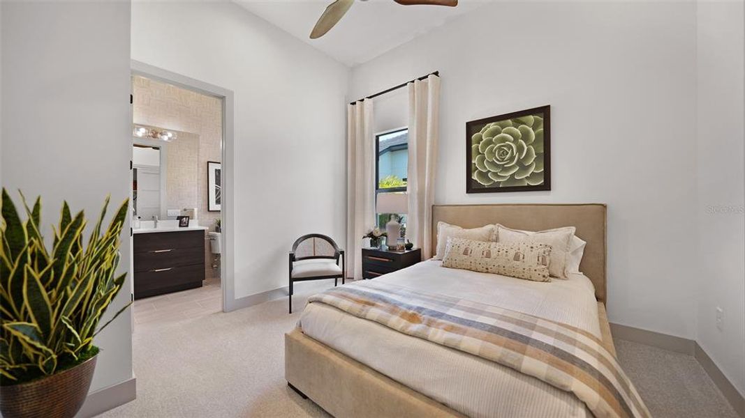 Furnished interior view inside a new home in , Venice (Image 8).